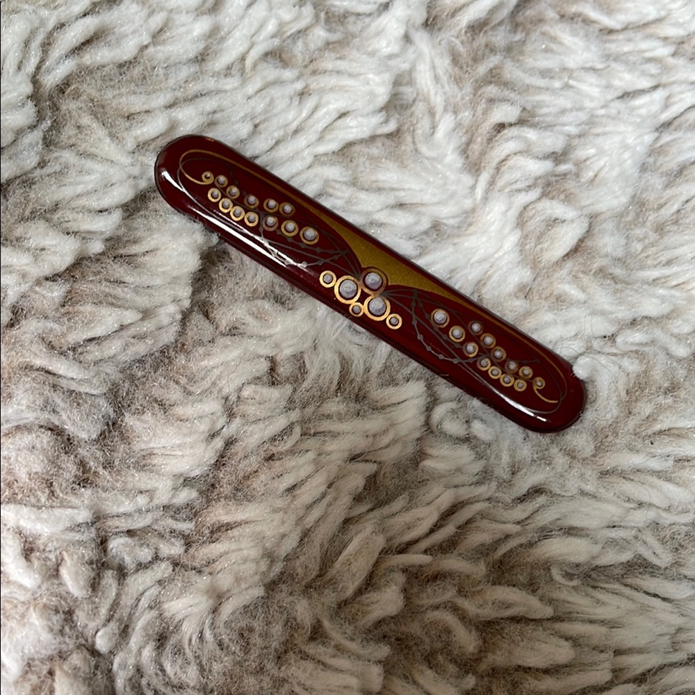 Michaela Frey Vintage Enamel Bar Pin